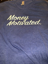 Load image into Gallery viewer, Money Motivated Original Tee Blue ( Limitled Edition )